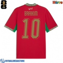 Fotballdrakt Herre Marokko Brahim Diaz #10 Hjemmedrakt VM 2026 Kortermet
